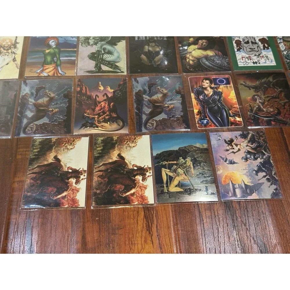 Lot of (46) Non-Sport Trading Promo Cards - Comics, Elvira, Fantasy & Adult Art